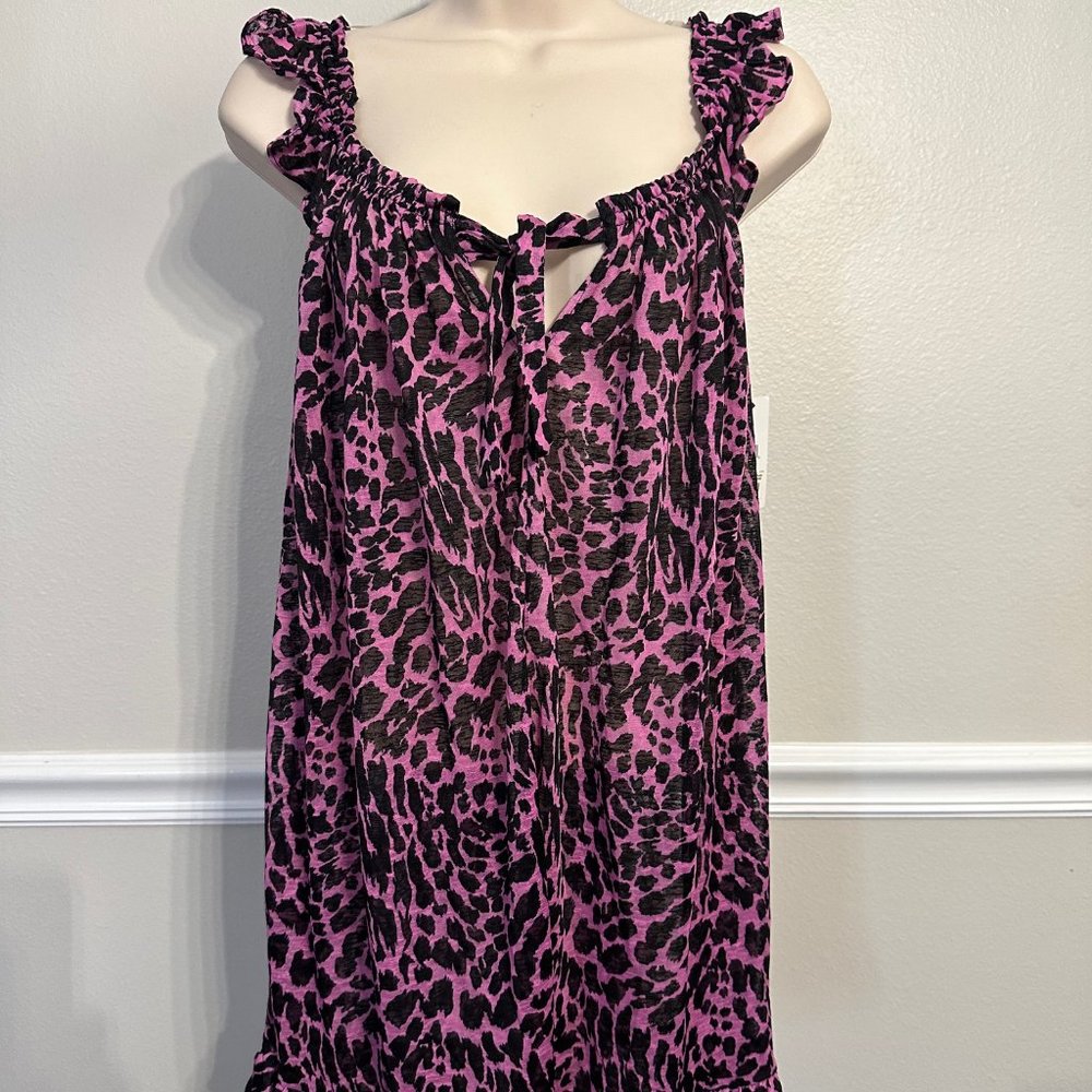 Betsey Johnson Intimates breezy knit sleepwear sleep shirt medium New NWT